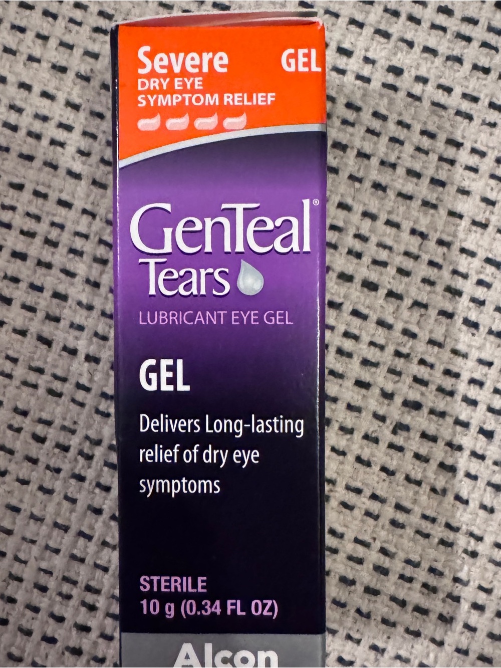 1 x GenTeal Tears Lubricant Eye Gel Severe 10g (BB 3/27)